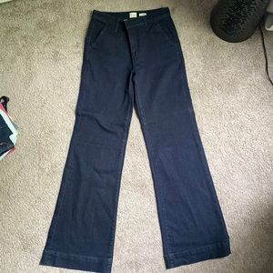 Wide leg jeans